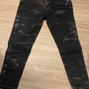 Zara Black Acid Wash Women's Jeans